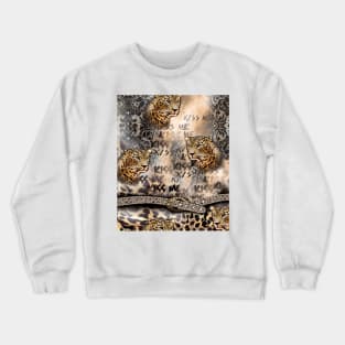 Leaopard Crewneck Sweatshirt